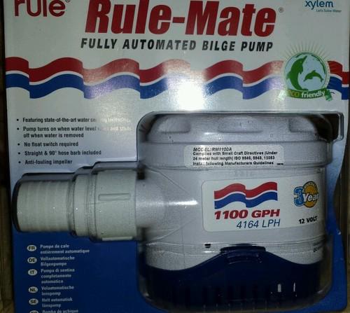 Rule-mate fully automated bilge pump