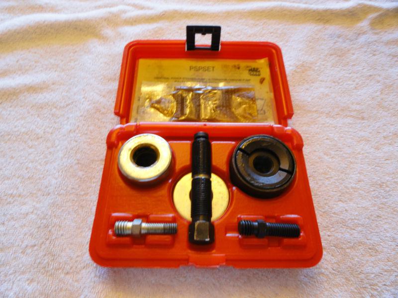 Mac tools universal power steering pulley remover installer set # psp set