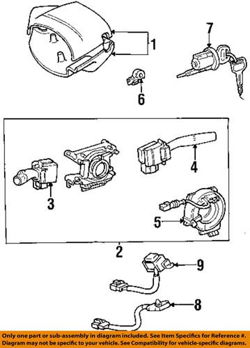 Toyota oem 8414016150 switch, multi-function/combination/combination switch