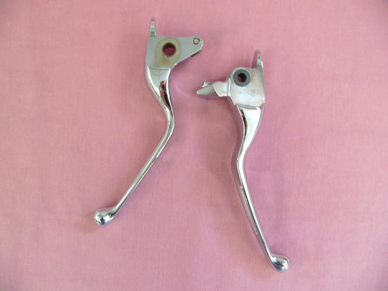 Hd v-rod slotted brake lever set '06 - current vrod  *new* item #1