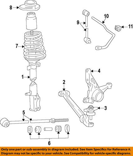 Toyota oem 4882017010 sway bar link/suspension stabilizer bar link