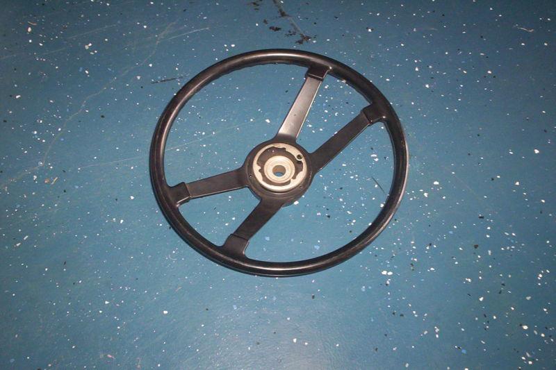 Porsche used original 380mm steering wheel for 914/6