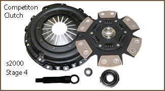 Competition clutch stage 4 honda s2000 f20c f22c 00-03 clutch kit 8023-2100