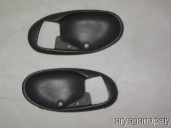 95 96 97 98 99 mitsubishi eclipse oem interior door handle covers x2 gray