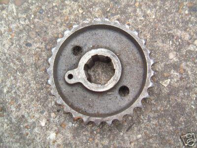 Triumph t120tt t120c tr6c crankshaft sprocket used