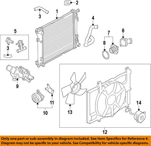 Nissan oem 215033ab3a radiator-lower hose