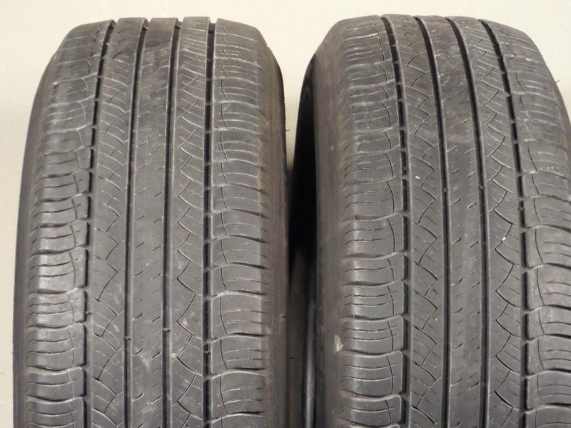 Great pair of 225/60r18 michelin latitude tour hp  225/60/18   usedtire 18-10h