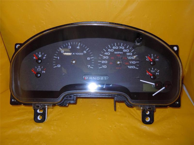 04 ford f150 pickup speedometer instrument cluster dash panel gauges 69,136