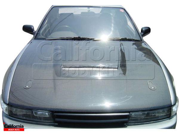 Cbk carbon fiber vers hood kit auto body nissan silvia s13 89-94 usa based