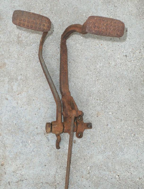 Clutch brake pedal assembley 1941 1946 chevrolet truck 41 46 chevy cab