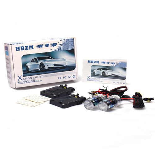 New 55w xenon hid light h4-3 6000k diamond white kit slim ballast 5v19bg