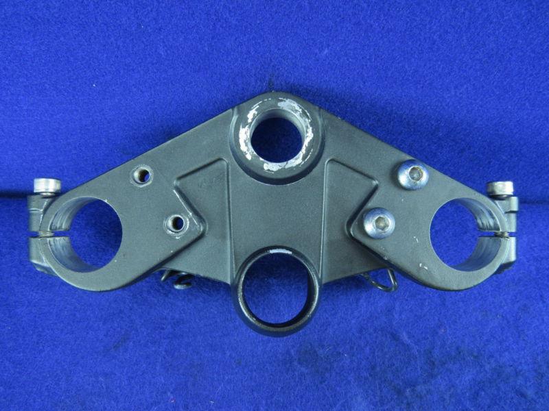 10 kawasaki ninja ex 250 upper triple tree ex250 #104 yoke clamp steering stem