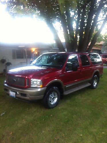 Ford: excursion 4dr 6.0l eddie bauer 4x4 6.0 diesel v8