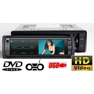 3" digital screen car cd dvd player radio stereo 1 din rds usb sd detachable lcd