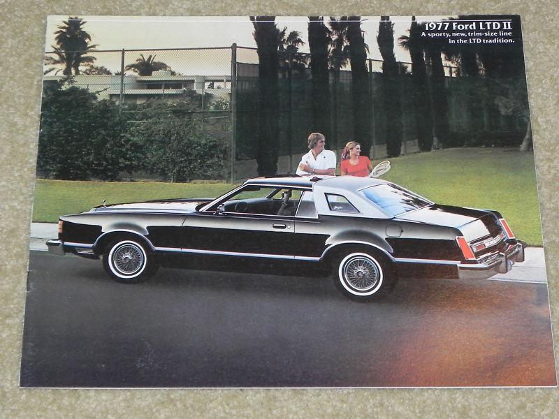 1977 ford ltd 2 nos dealer sales brochure from my dealership.  original. 