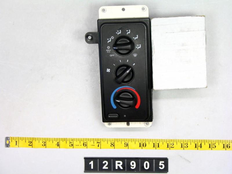 00 ram 1500 temperature climate control ac heat unit panel switch 12r905