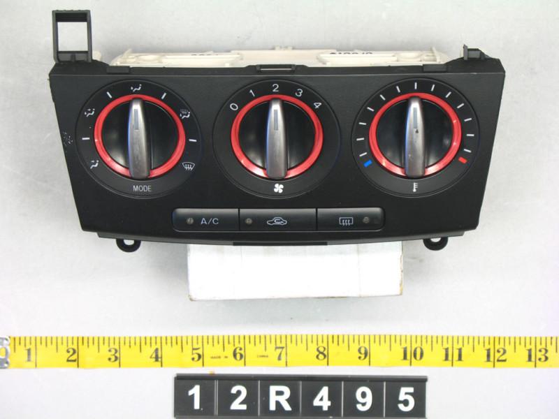 08 mazda 3 temperature climate control ac heat unit panel switch 12r495