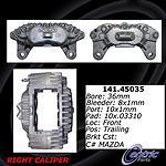 Centric parts 142.45035 front right rebuilt caliper with pad