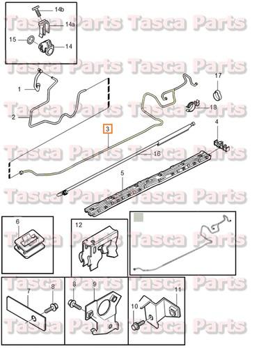 Brand new oem tank to engine fuel pressure pipe 2001-2009 volvo s60 #30683028