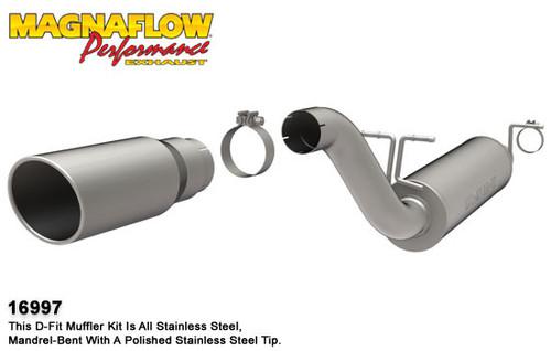 Magnaflow 16997 ford diesel 6.0l diesel, d-fit muffler kit exhaust