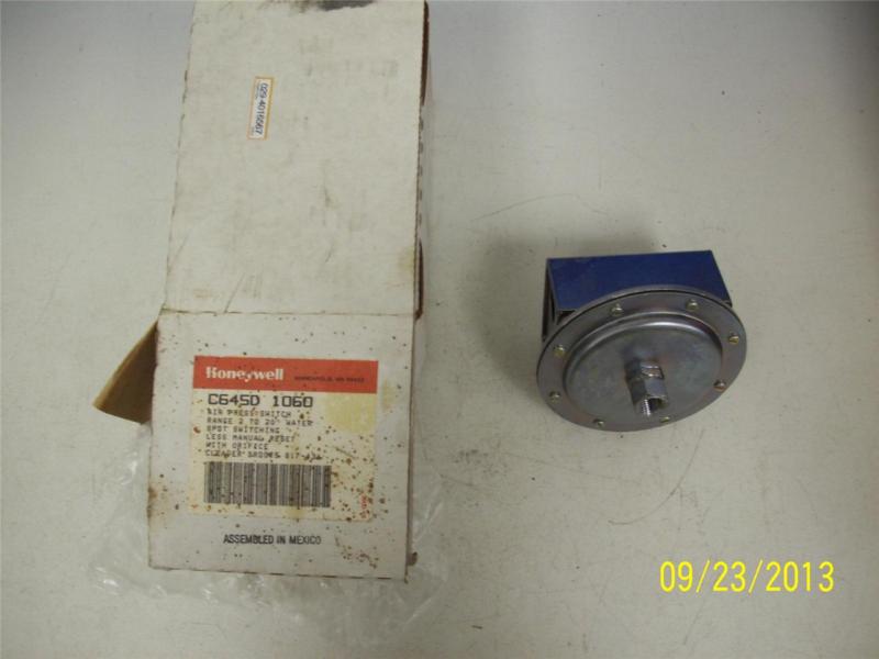 Honeywell c645d 1060 air pressure switch cleaver brooks # 817-436 817436