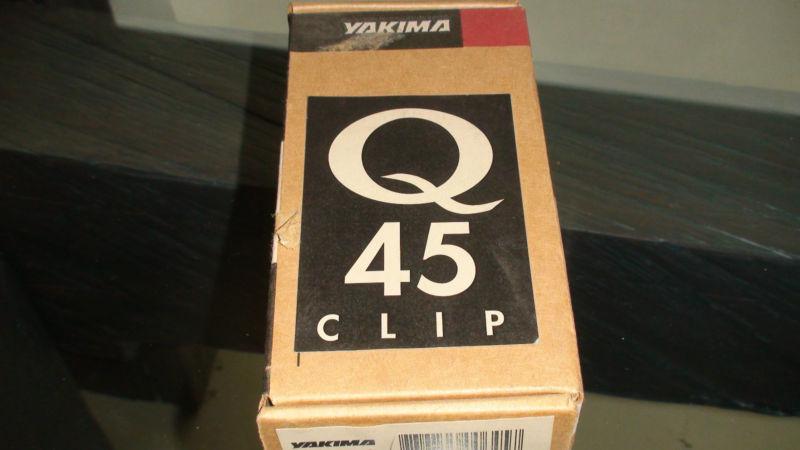 Yakima q45 q clips, car truck roof rack attachment-2 pair available one per bid