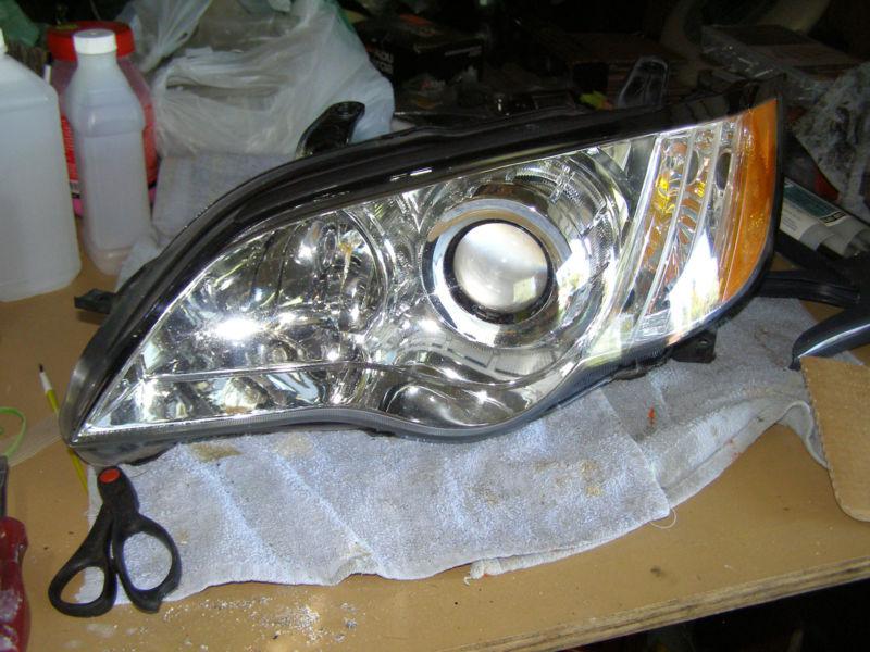 2008 subaru outback left drivers side headlamp headlight oem/factory subaru used