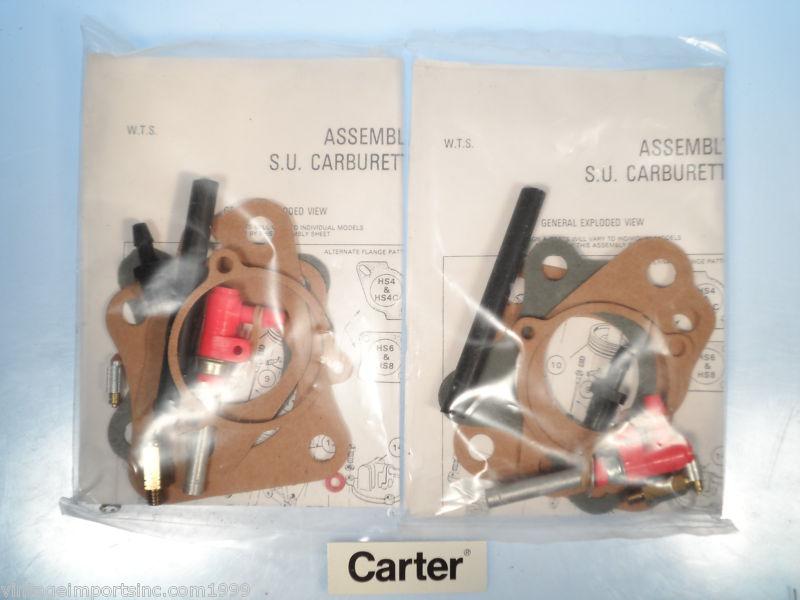 Volvo p1800 1961-65 & volvo 144 1967-68 new carburetor repair kits (2)  su-754