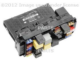 Mercedes benz c240 c320 relay module - includes sam module and front fuse panel