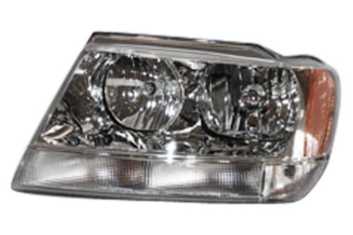 Tyc 20-5576-90 jeep grand cherokee left replacement headlight assembly