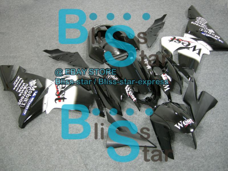 Injection mold abs fairings kit w11 fit for kawasaki zx10r zx 10r 2004-2005 e41