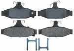 Acdelco 17d413mh rear semi metallic pads