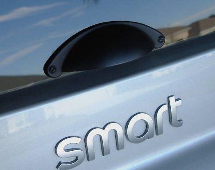 Smart car accessory rear glass hatch handle accessories