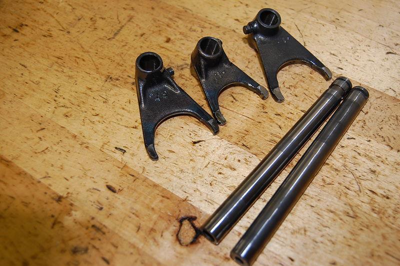 K50 kawasaki ex250 ex ninja 250 250r 2004 transmission shift shifter forks