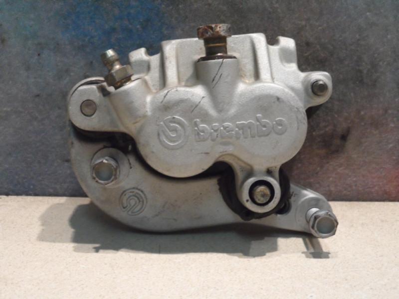 2002 ktm sx 125 brembo front brake caliper & pads  (d) 02 sx125