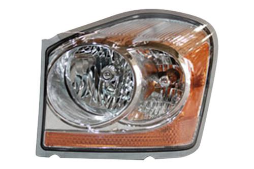 Tyc 20-6518-90 - 2006 dodge durango left replacement headlight assembly