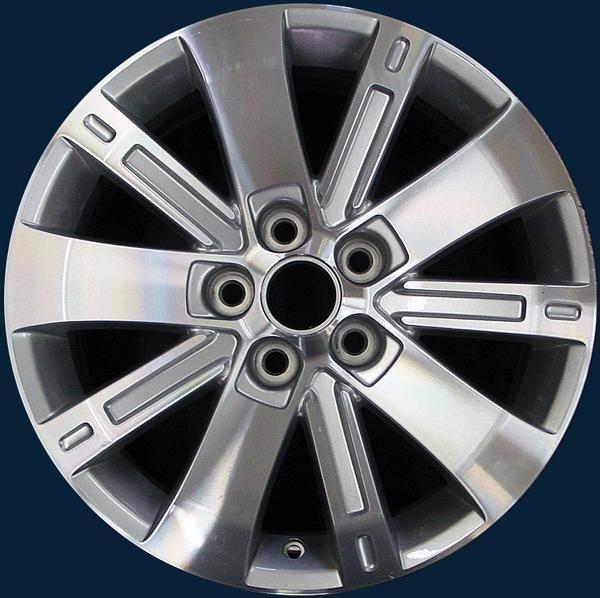 '10-12 chevrolet equinox 18" aluminum 10 spoke 5434 wheel rim part # 09597540