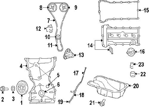 Chrysler 5047077aa genuine oem factory original guide tube o-ring