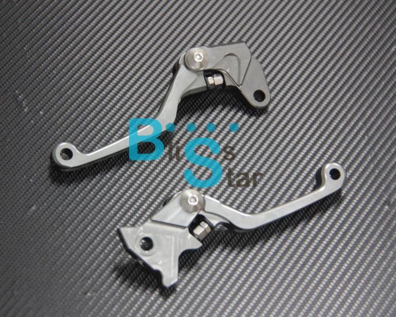 Cnc pivot brake clutch lever set fit yamaha wr serow ttr xt tricker dt 250 y6