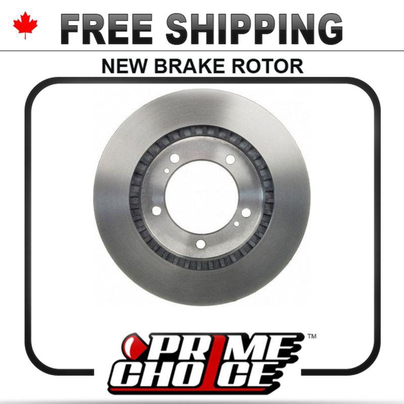 1 premium new disc brake rotor for front fits left driver / right passenger side