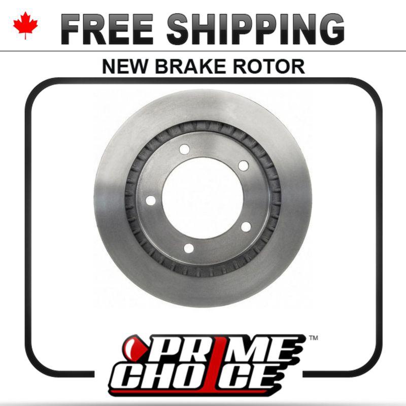 1 premium new disc brake rotor for front fits left driver / right passenger side