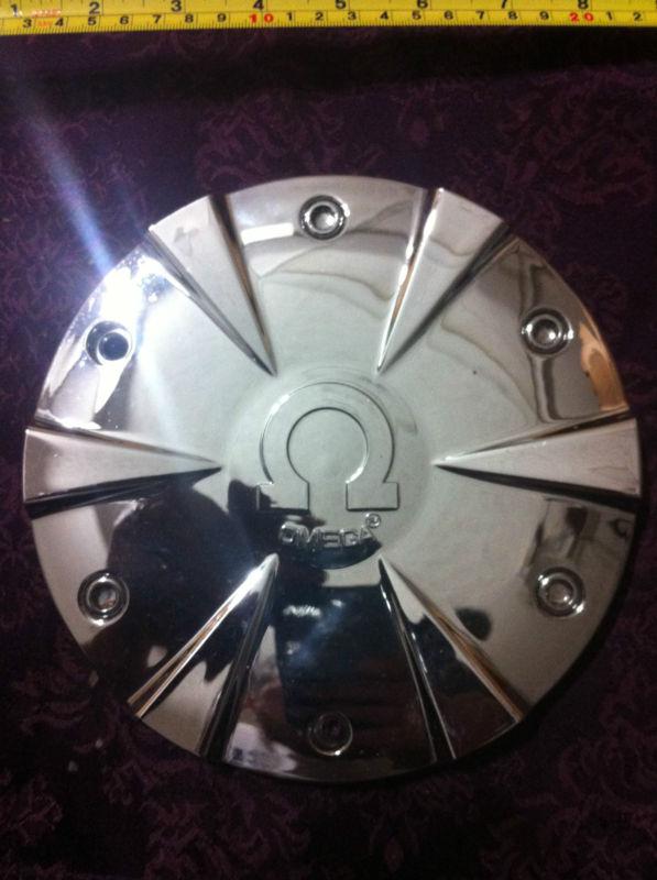 1 omega wheels chrome center cap  part# 763  dc-0088  stock# 113-123 