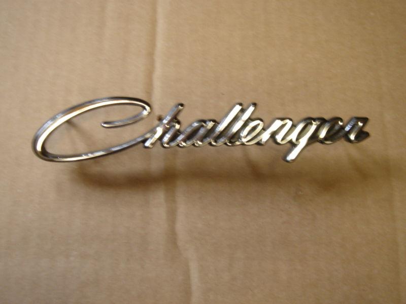 Mopar 70 challenger grille emblem new