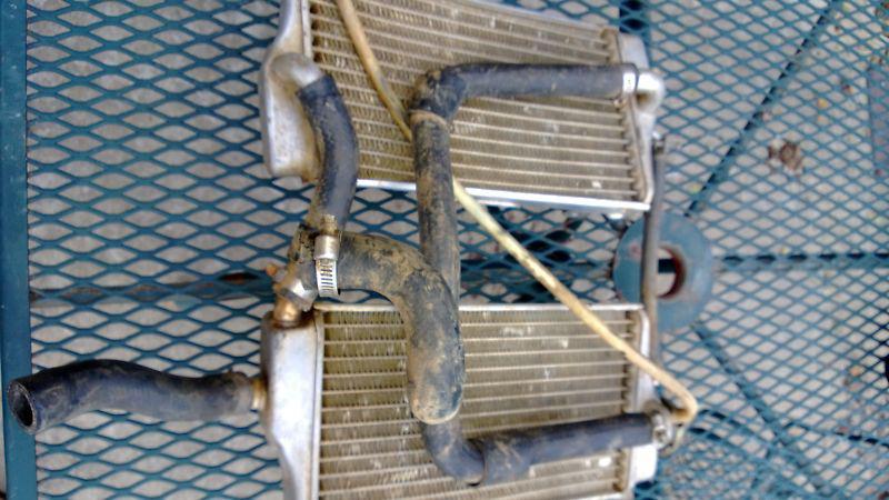  2001 honda cr 250 complete radiator with hoses.  left and right side set