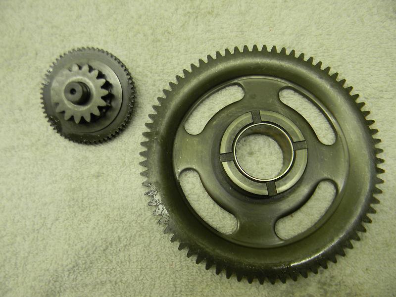 2009 09 kawasaki kfx 700 kfx700 oem starter reduction gear starter limiter gear