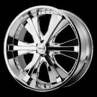 20" helo he869 chrome with 285/50/20 sunny sn3980 street tires wheels rims