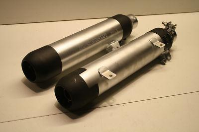 Harley davidson vrscdx night rod set exhaust mufflers e4 2007