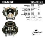 Centric parts 400.47000e front hub assembly