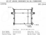 Osc 2840 radiator