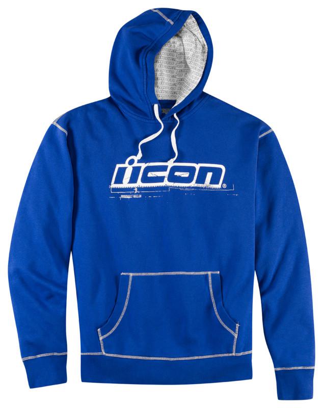 New icon county hoody, blue, large/lg